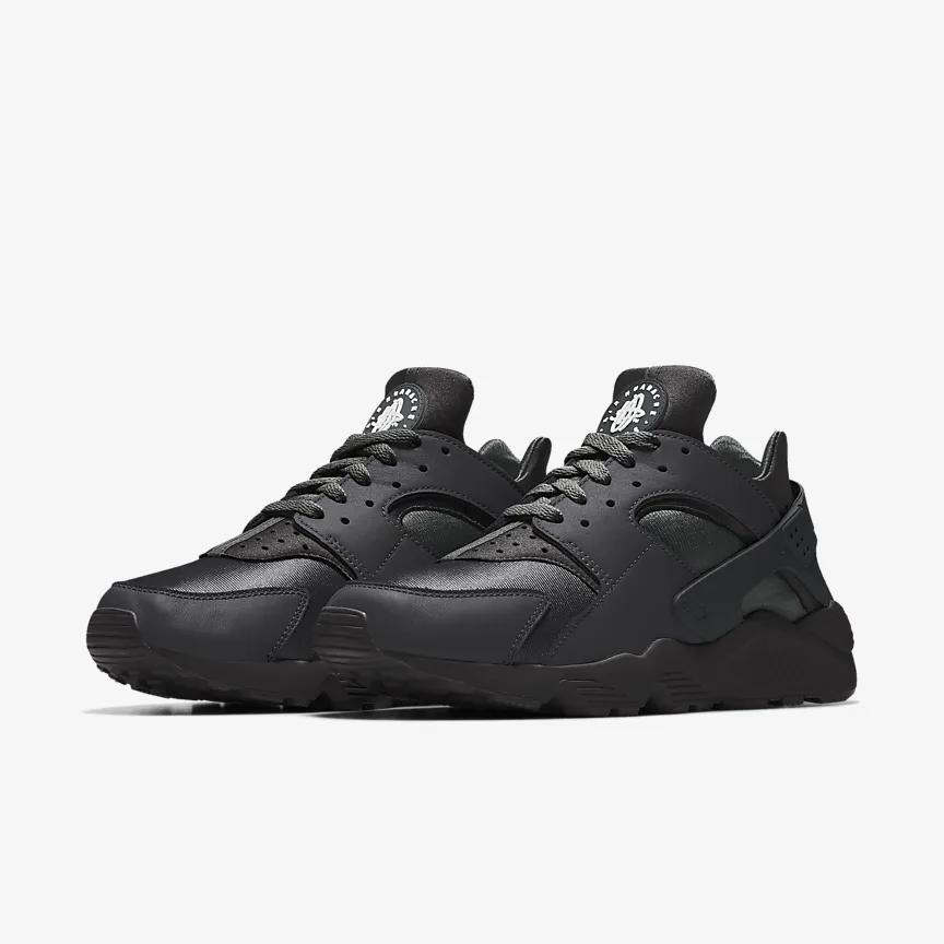 Giày Nike Air Huarache By You Nữ Đen Đen 